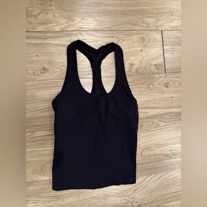 Black Racerback Tank Top